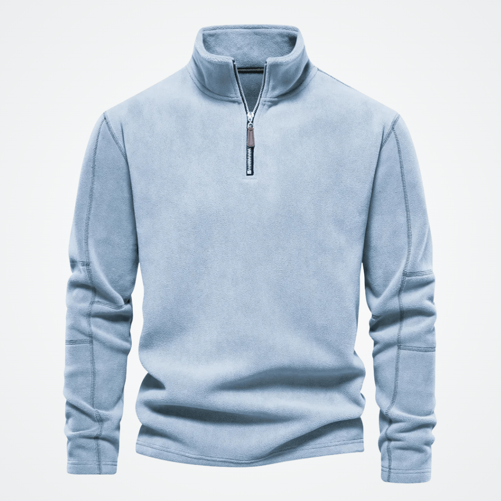 Men's Hoodie with High Collar Tromsø Valmont