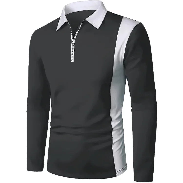 Men's Long Sleeve Polo Shirt Padrony Valmont