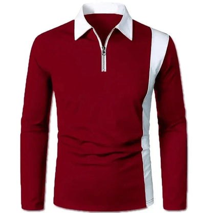 Men's Long Sleeve Polo Shirt Padrony Valmont