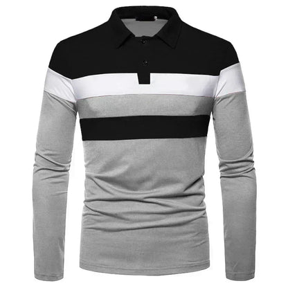 Men's Long Sleeve Polo Shirt Slingint Valmont