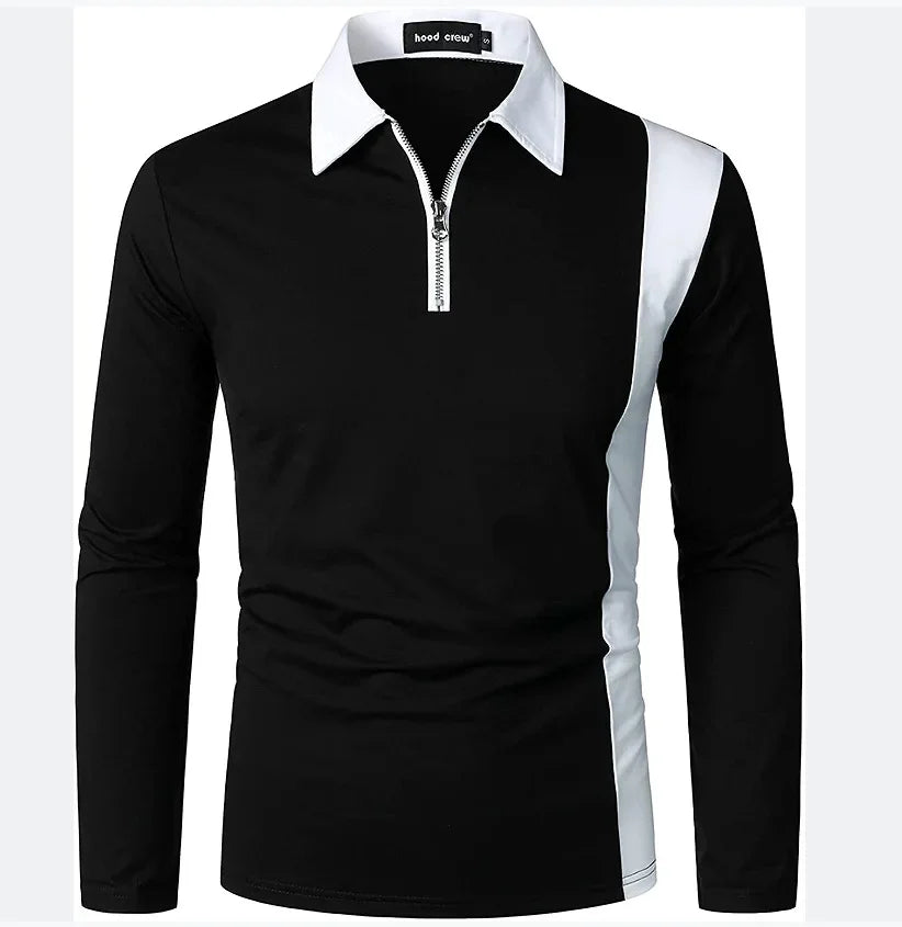 Men's Long Sleeve Polo Shirt Padrony Valmont