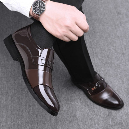 Ultra Gloss Leather Business Shoe