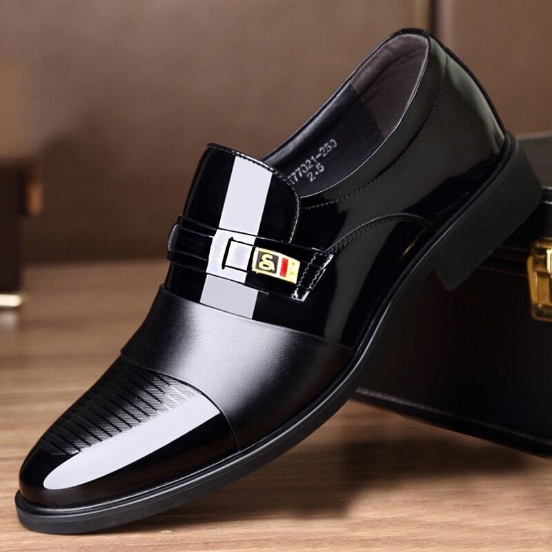 Ultra Gloss Leather Business Shoe
